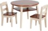 ECR4Kids Hideaway Table And Chair Set, 3-Piece