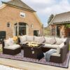 BULEXYARD High Back Rattan Outdoor Furniture Set