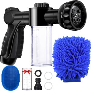 EVILTO High Pressure 8 Way Hose Nozzle