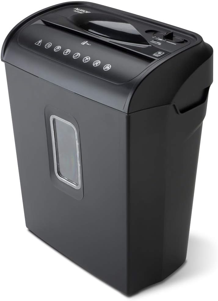 Aurora High-Security 6-Sheet Micro-Cut Shredder