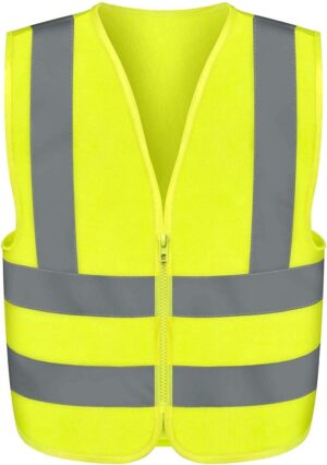 NEIKO High-Visibility Safety Vest With Reflective Strips