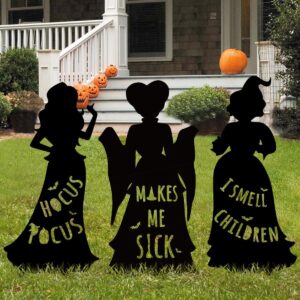 Bunny Chorus Hocus Pocus Halloween Witches Yard Signs
