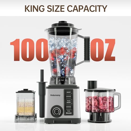 Holumany Professional Kitchen Blender And Food Processor Combo - Image 3