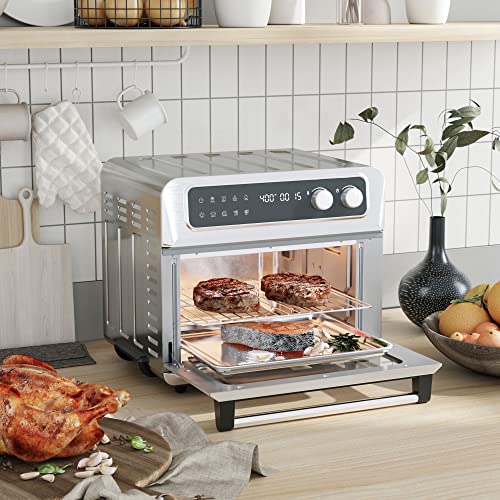 HOMCOM Air Fryer Toaster Oven, 21QT 8-In-1 - Image 2