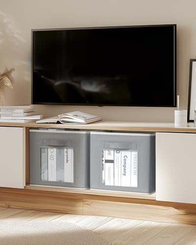 Homsorout Cube Storage Bins With Window - Image 5