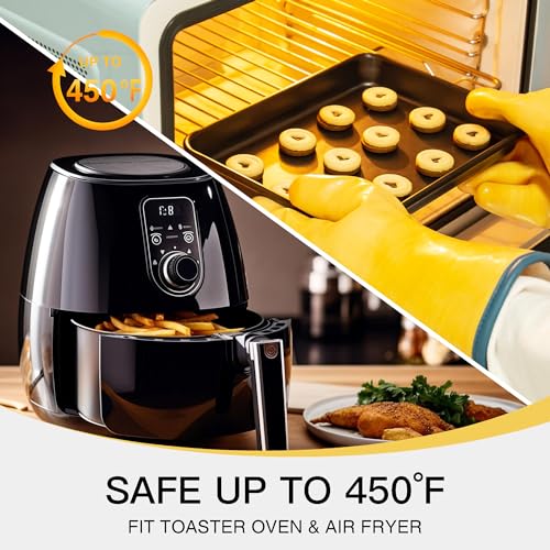 HONGBAKE Toaster Oven Pans Nonstick Cookie Sheets - Image 4