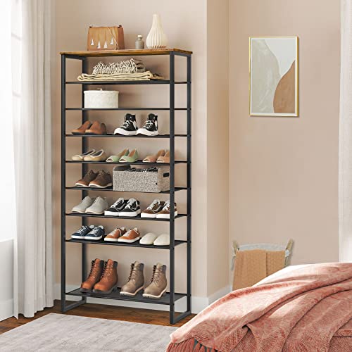 HOOBRO 10-Tier Shoe Rack, Large Capacity Organizer - Image 4