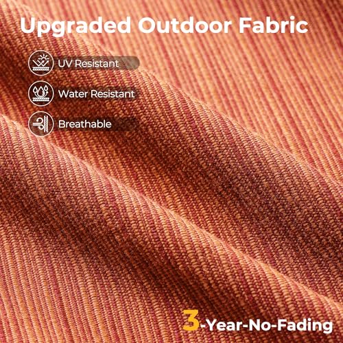 HOOOWOOO Patio Sectional Sofa Set With Fire Pit - Image 5