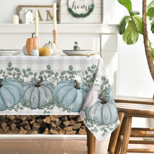 Horaldaily Fall Tablecloth 60x84 Inch Rectangular - Image 3