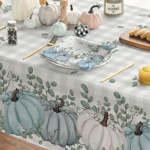 Horaldaily Fall Tablecloth 60x84 Inch Rectangular - Image 4