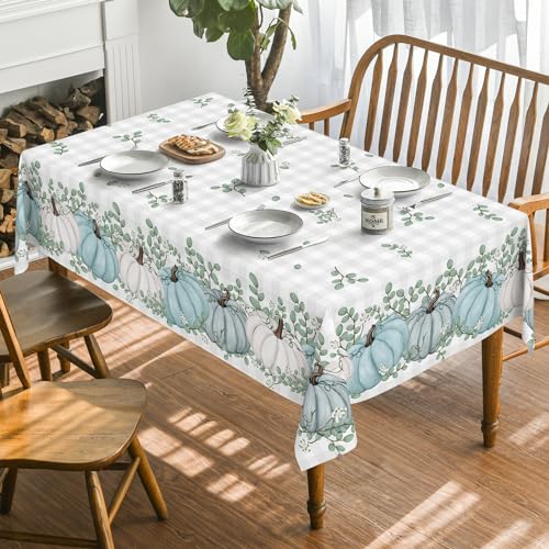 Horaldaily Fall Tablecloth 60x84 Inch Rectangular - Image 2