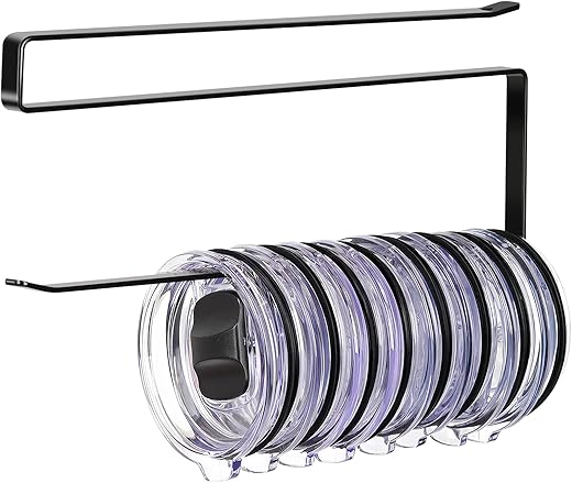Jolensoy Horizontal Tumbler Lid Storage Hook