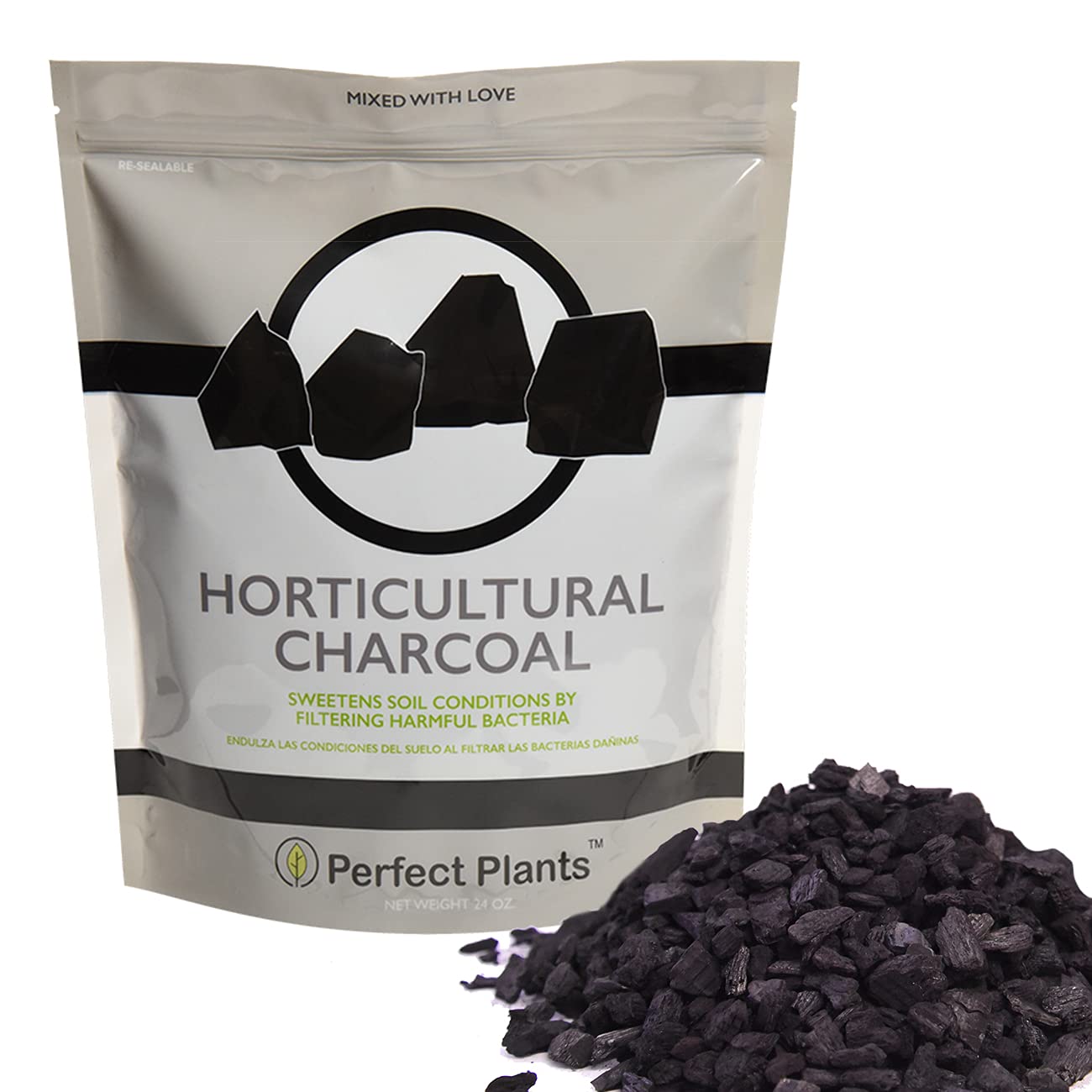 PERFECT PLANTS Horticultural Charcoal - Cleanses & Flushes Toxins