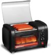 Elite Gourmet Hot Dog Toaster Oven, 30-Min Timer