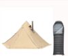 KingCamp Hot Teepee Tent With Ultralight Sleeping Bag