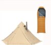 KingCamp Hot Teepee Tent With Ultralight Sleeping Bag