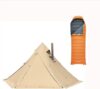 KingCamp Hot Teepee Tent With Ultralight Sleeping Bag