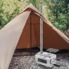 KingCamp Hot Tent With Stove, Waterproof Canvas Tent