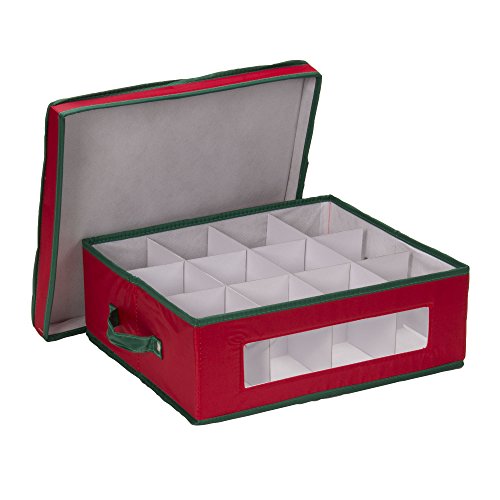 Household Essentials Holiday China Dinnerware Storage Chest - Image 2