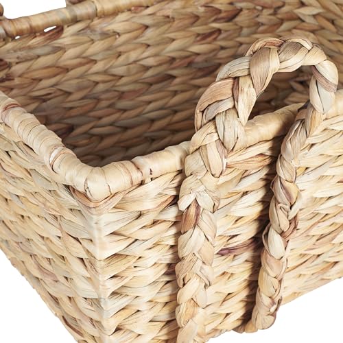 Household Essentials Large Rectangular Floor Storage Basket - Image 4
