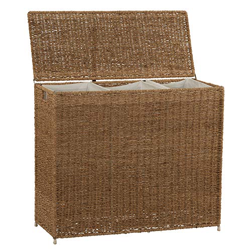 Household Essentials Wicker ML-5445 Laundry Sorter Hamper - Image 4