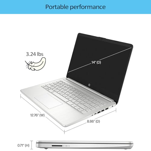 HP 14" Laptop, Intel Pentium, 16GB RAM, 1TB SSD - Image 3