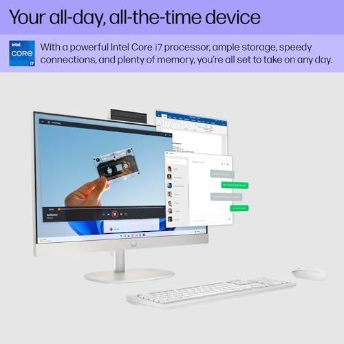 HP 23.8" i7 All-in-One Desktop, 16GB RAM - Image 3