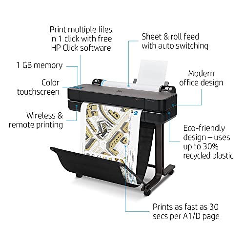 HP DesignJet T630 Wireless Plotter Printer 5HB09A - Image 2