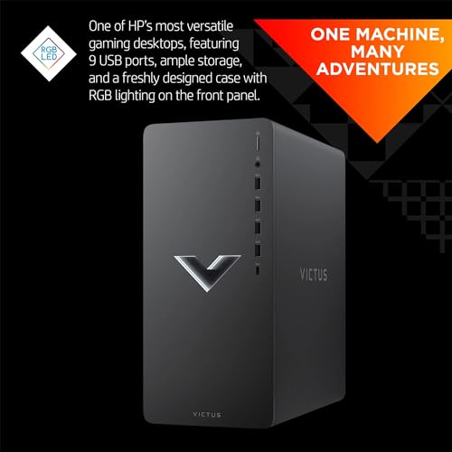 HP Victus Gaming Tower Desktop, AMD Ryzen 5 - Image 2