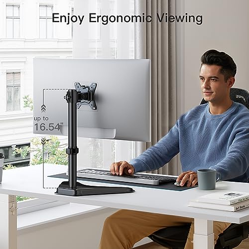HUANUO Monitor Stand, Adjustable Desk Mount - Image 3