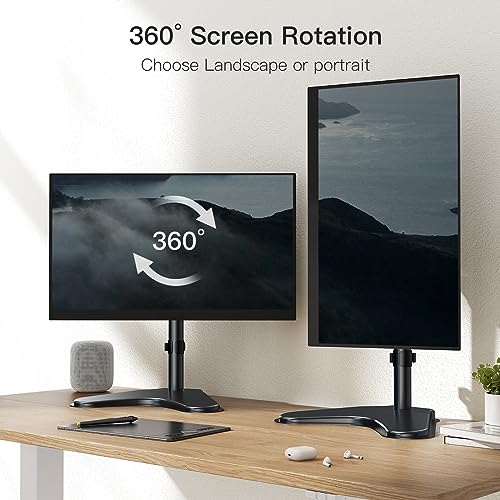 HUANUO Monitor Stand, Adjustable Desk Mount - Image 5