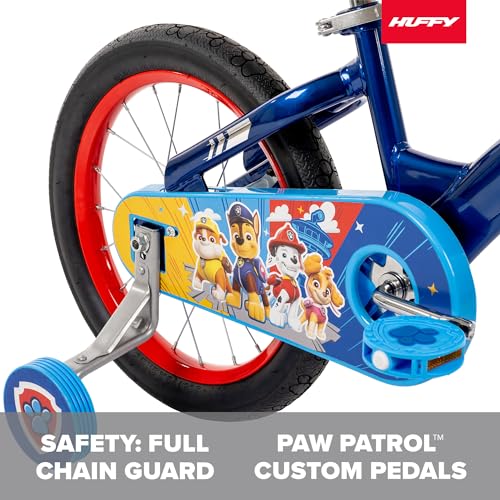 Huffy Paw Patrol Kids' Bikes With Training Wheels - Image 3