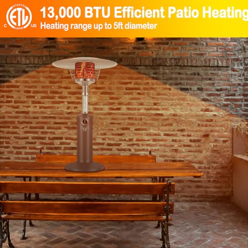 hykolity 13,000 BTU Propane Patio Heater - Image 4