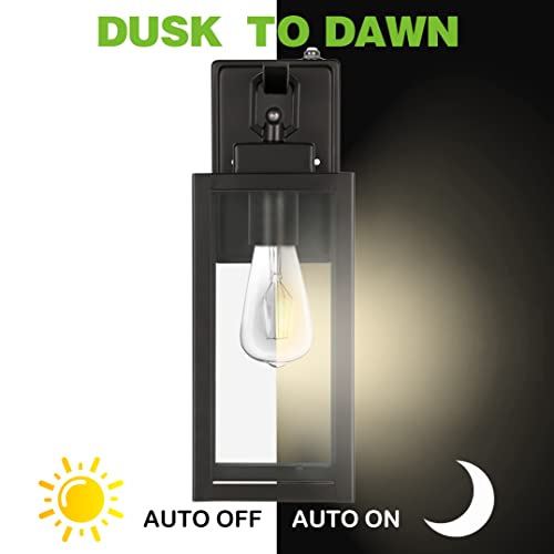 hykolity Large Dusk To Dawn Wall Lanterns - Image 4
