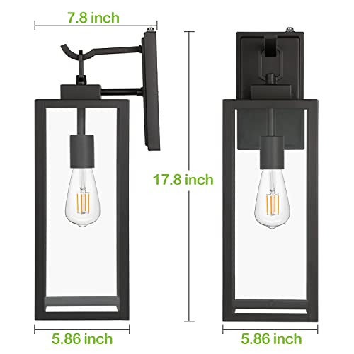 hykolity Large Dusk To Dawn Wall Lanterns - Image 5