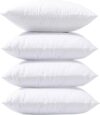 Phantoscope Hypoallergenic Microfiber Throw Pillow Inserts 18×18 Inch