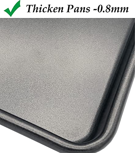 HYTK Mini Nonstick Baking Pans 11X9 Inch - Image 5