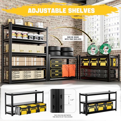 Hzdbhd Thickened Heavy Duty Garage Storage Shelves - Image 5