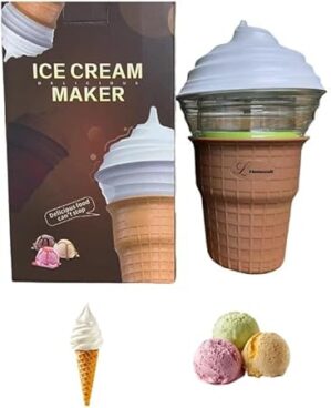 Hemandi Ice Cream Maker, 450ml Family Capacity