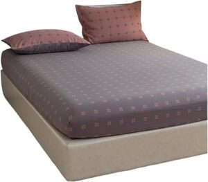 LNYHLXS Ice Silk Mat Three-Piece Bed Set