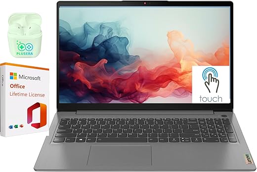 Lenovo Ideapad 3i 15.6" Touchscreen Laptop, 40GB RAM