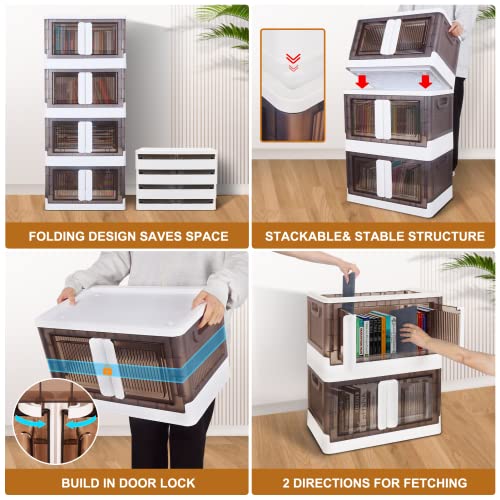 Idle Way Storage Bins With Lids, 4 Pack - Image 5