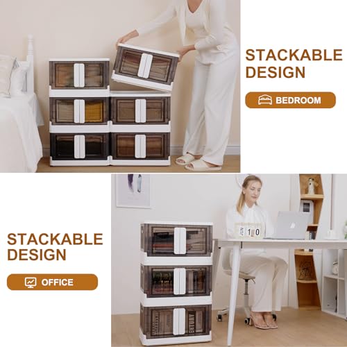 Idle Way Storage Bins With Lids, 4 Pack - Image 2