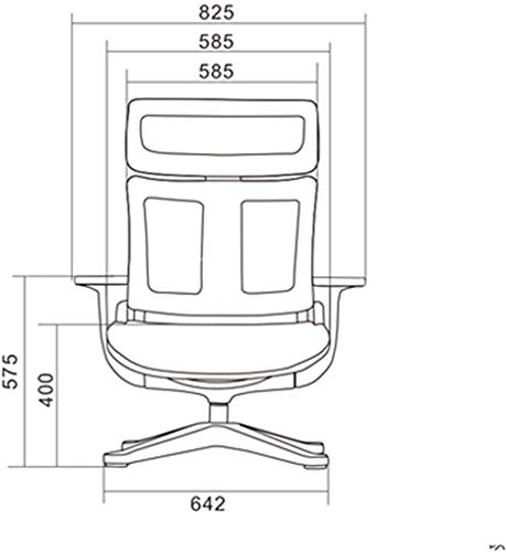 IIPOSAQQ Ergonomic Office Chair With Armrests - Image 2