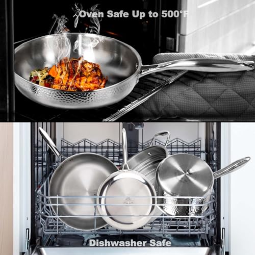 imarku Stainless Steel Tri-Ply Cookware Set - Image 4