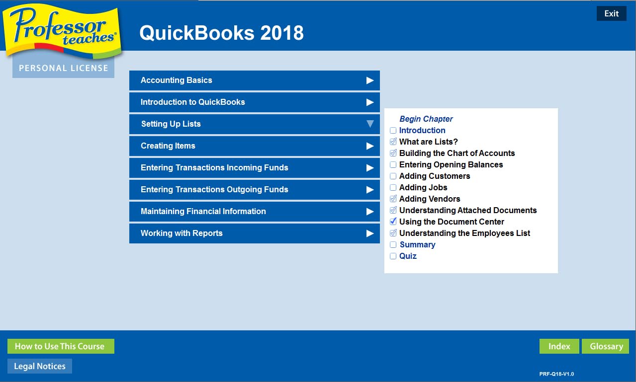 Individual Software QuickBooks 2018 Tutorial Set Download - Image 5