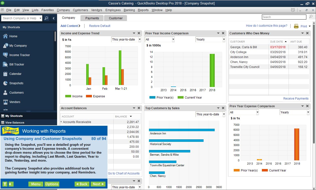 Individual Software QuickBooks 2018 Tutorial Set Download - Image 2