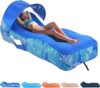 glowsky Inflatable Lounger Air Sofa With Sun-Shade