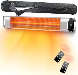 Danluke Infrared Electric Patio Heater, 1500W