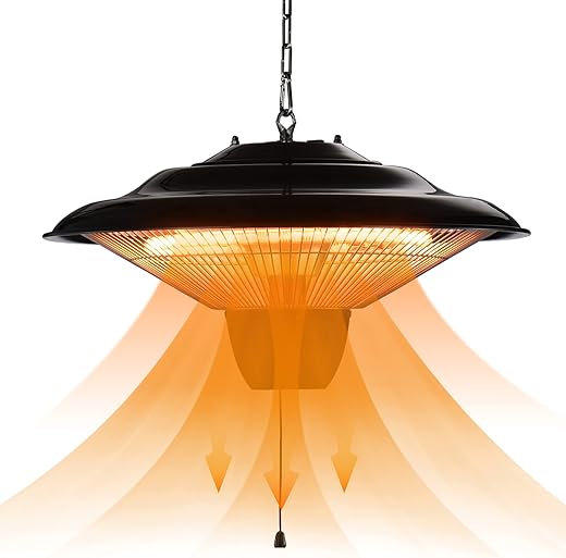 Air Choice Infrared Electric Patio Heater, 1500W